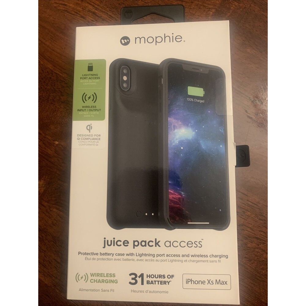 Mophie Juice Pack Access 2,200mAh Battery Case for iPhone XS Max (6.5") - Black